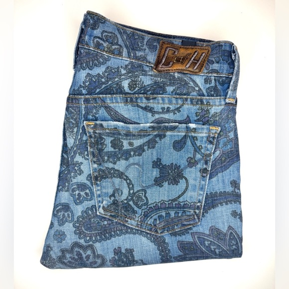 Citizens Of Humanity Womens Floral Paisley Avedon Low Rise Skinny Leg Jeans 26 - Picture 10 of 11